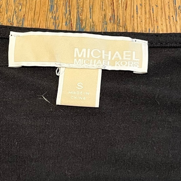 MICHEAL KORS Elegant Black Women's Top SIZE S - Picture 2 of 9